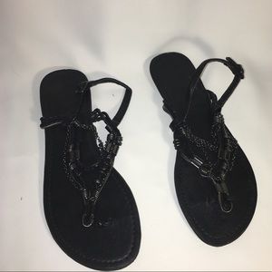 ZIGI SOHO “Yonita” Black Sandals